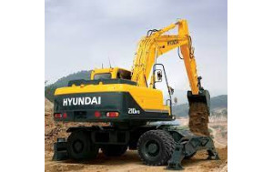 Hyundai R210W-9A Wheel Excavator Workshop Service Repair Manual PDF