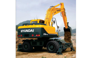 Hyundai R210W-9S Wheel Excavator Workshop Service Repair Manual PDF