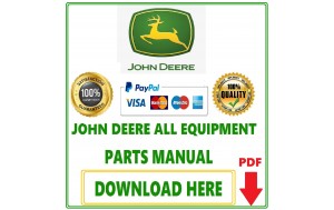 John Deere 17G Compact Excavator Parts Catalog Manual Download PDF-PC11349