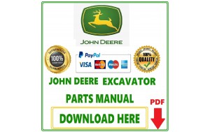 John Deere 200DLC Excavator Parts Catalog Manual Download Pdf-PC10015