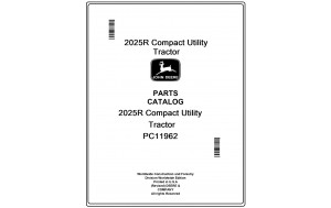 John Deere 2025R Compact Utility Tractor Parts Catalog Manual Pdf-PC11962