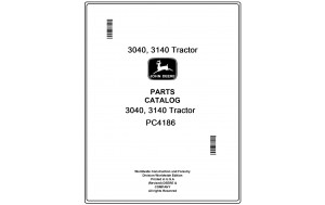 John Deere 3040, 3140 Tractor (S.N. 430000- ) Parts Manual Pdf Pc4186