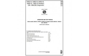 John Deere 540G-3, 548G-3, 640G-3, 648G-3, 748G-3 Skidder Operation and Test Service Manual-TM1870 