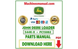 John Deere 544K-II Loader Parts Catalog Manual Pdf-PC15082