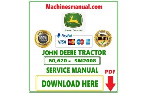 John Deere 60 620 630 Series Tractor Service Repair Technical Manual Pdf-SM2008