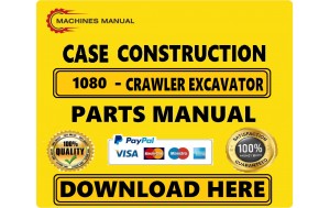 Pdf Case 1080 Crawler Excavator Parts Catalog Manual Download 