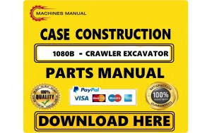Pdf Case 1080B Crawler Excavator Parts Catalog Manual Download 