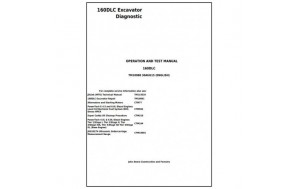 Pdf - John Deere 160DLC Excavator Operation and Test Manual TM10088