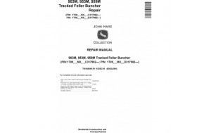 Pdf-John Deere 903M, 953M, 959M (Sn.C317982-,D317982-) Tracked Feller Buncher Repair Manual TM14264X19