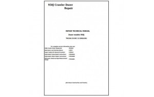 Pdf-John Deere 950J Crawler Dozer Service Technical Manual TM2364