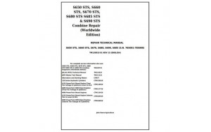 Pdf - John Deere S650STS S660STS S670STS S680STS S685STS S690STS Combine Service Repair Manual TM120819