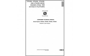 Pdf - John Deere Yanmar 3TNV86 4TNV86 3TNV88 4TNV88 Diesel Engines (Final Tier 4Stage IV) Service Repair Manual CTM120419