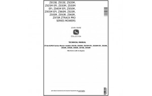 Pdf - John Deere Z915B, Z920M, Z925M, Z930M, Z950M, Z920R, Z930R, Z950R, Z960R, Z970R Service Repair Technical Manual TM127619