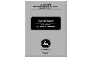 TM2209 - John Deere JS63 JS63C S60H Walk-Behind Rotary Mower Service Repair Technical Manual Pdf